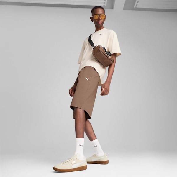 Shorts relajado de 11" para hombre Wardrobe Essentials, Totally Taupe, extralarge